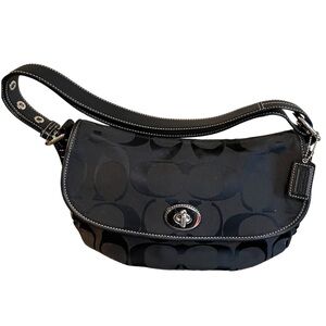 Coach Black Shoulder Bag